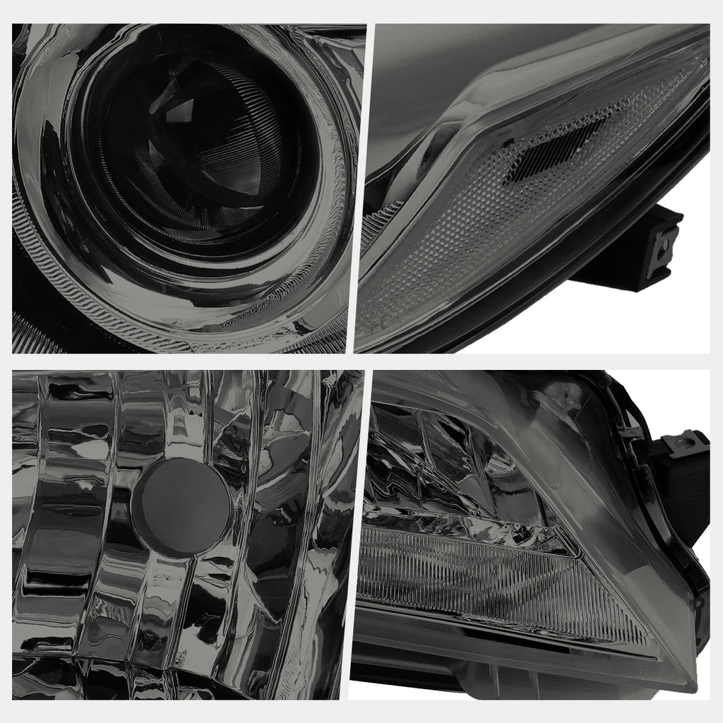 Projector Headlight Set for Toyota Camry (2015–2017) - Smoked Housing, Clear Signal