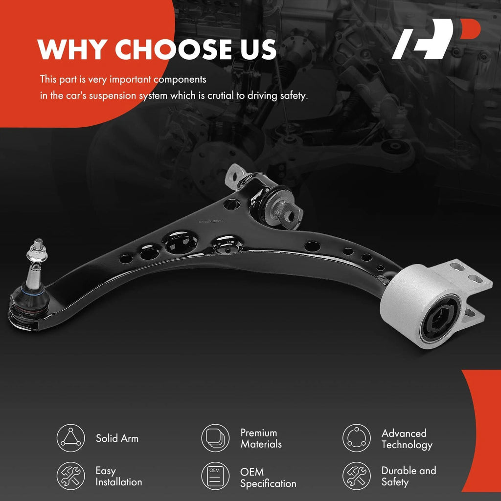 Front Left Lower Control Arm with Ball Joint for Chevy Cruze (2011-2019)