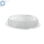 Set of 5 Heavy Duty Clear Plastic Plant Flower Saucer Drip Tray
