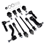 12pc Front Ball Joint and Idler Arm Kit for Chevy Silverado 1500 2500 HD (2007–2018)