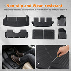 7PCS TPE Floor Mats & Trunk Cargo Liners for Toyota Highlander (2008–2013)