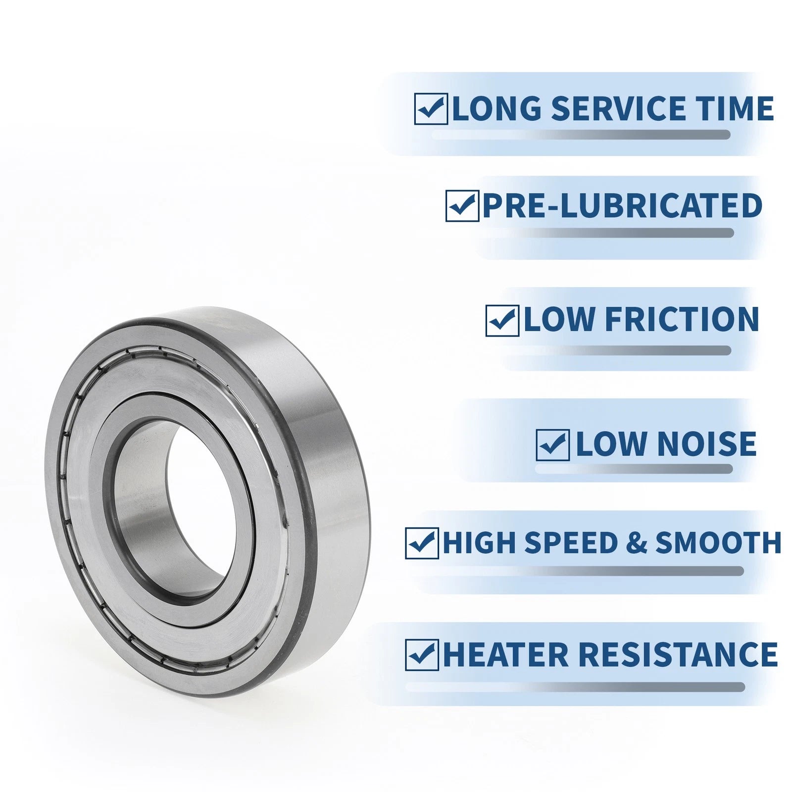 Deep Groove Ball Bearing 6312ZZ for Scooter Skateboard Wheel (P5)