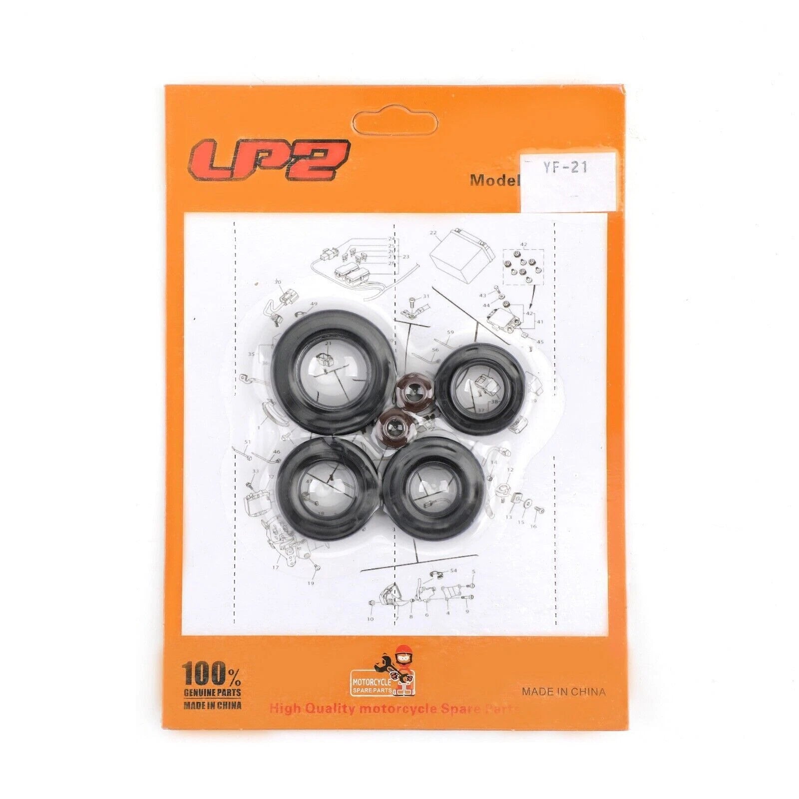 6pcs Engine Oil Seal Kit for Honda CB CL SL XL 100 125 TL 70-80 100cc T9