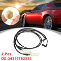 2X Rear Brake Pad Wear Sensor for BMW 335i (2007–2009) 34356762253 34356789445