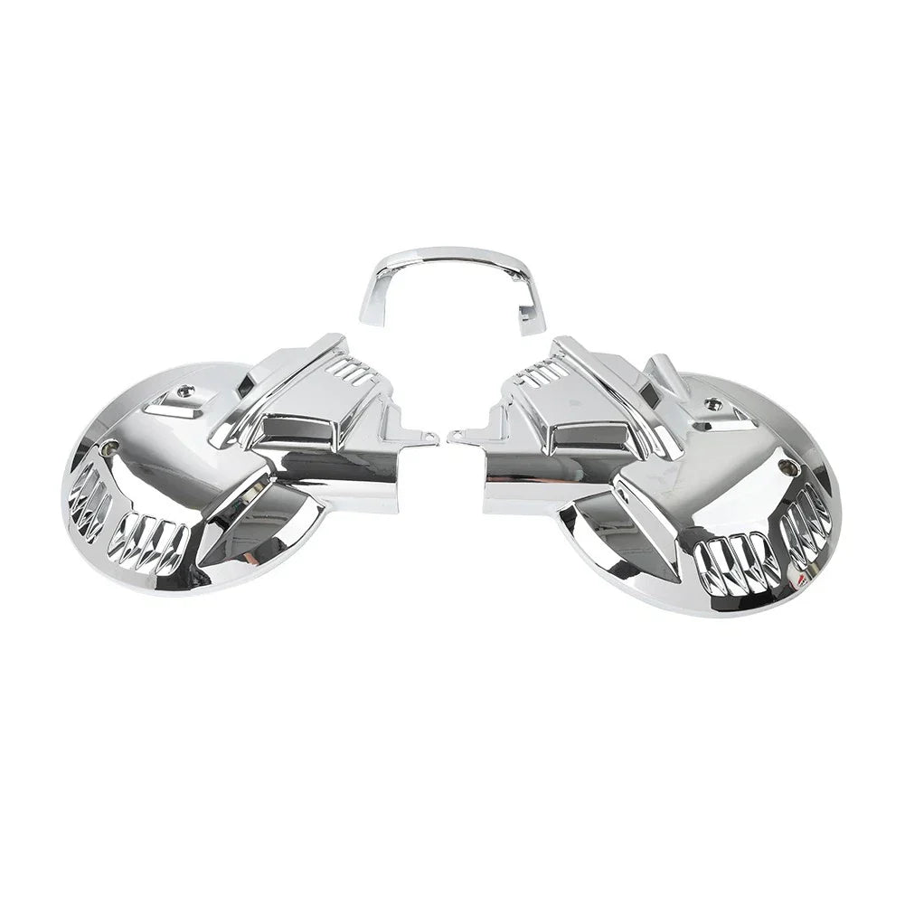 Chrome Front Brake Rotor Disc Covers for Honda Goldwing GL1500 88-00