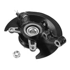 Pair Front Steering Knuckle & Hub Bearing for Honda Civic (2001-2002)