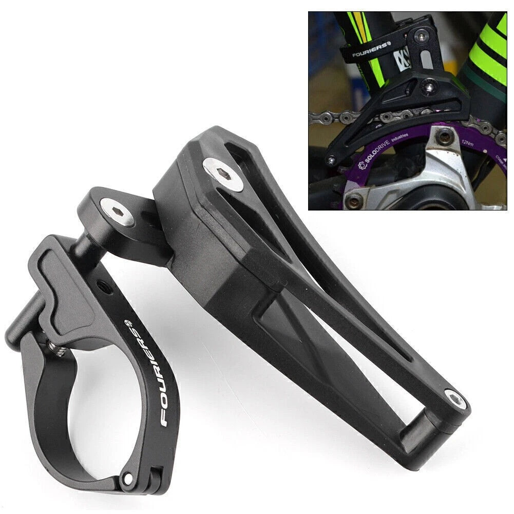 Single Seat Tube Clamp Chain Guide for Mountain Bike (31.8/34.9mm)