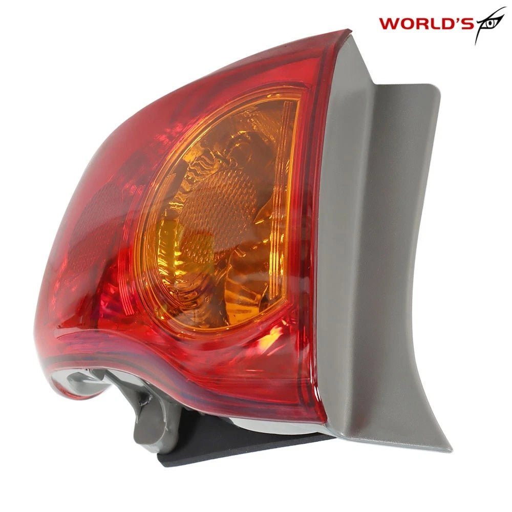Set of 2 Red Outer Tail Light Lamps for Toyota Corolla (2009–2010)