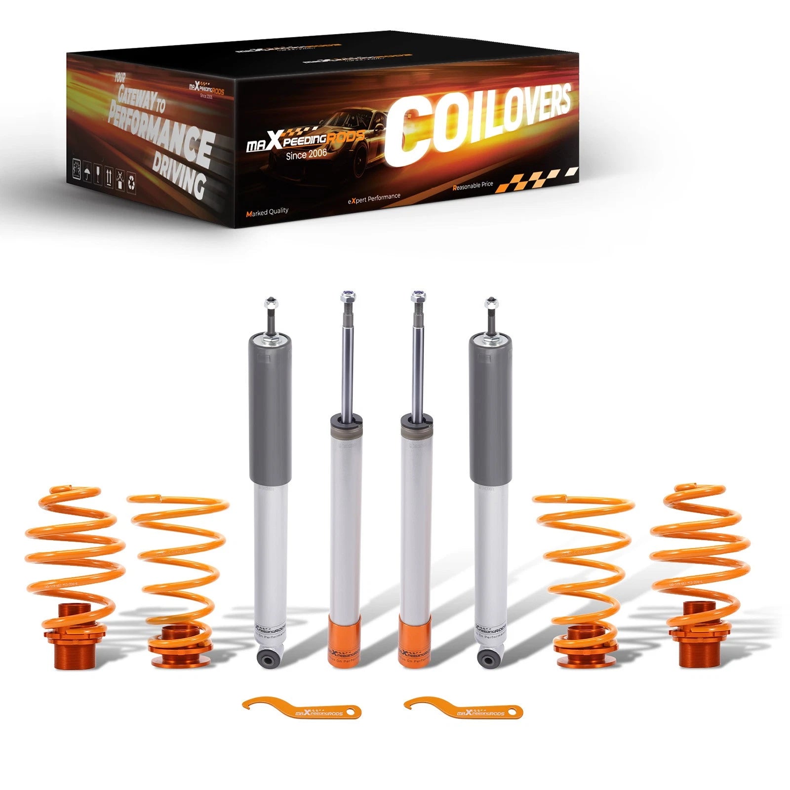 Coilovers Kit for BMW E30 3 Series Saloon & Coupe Cabrio (1982–1994)