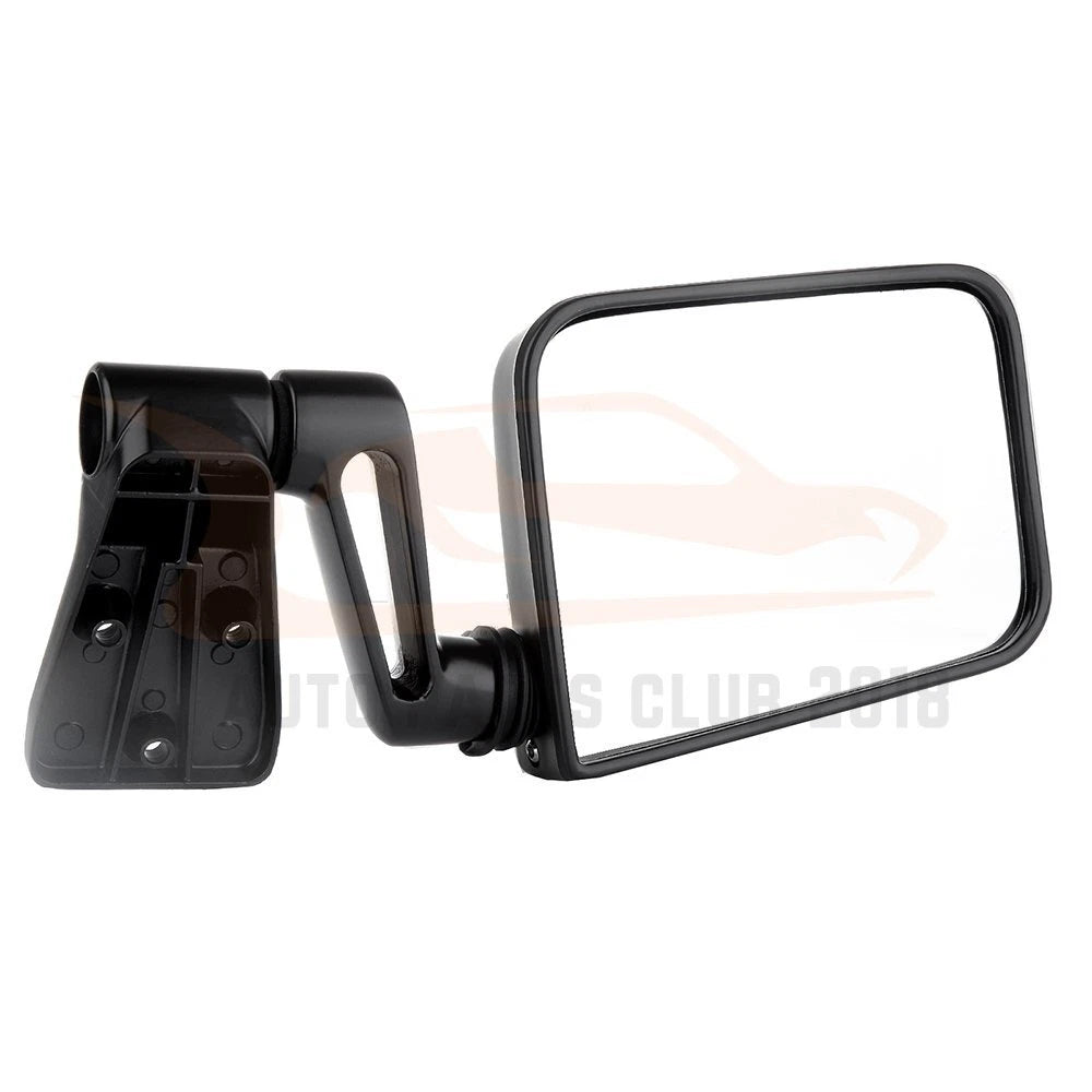 Set of 2 Manual Side View Mirrors for Jeep Wrangler (1987–2002)