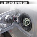 Fuel Door Spring for Toyota Camry (2012–2019) No. 7736002020 Black