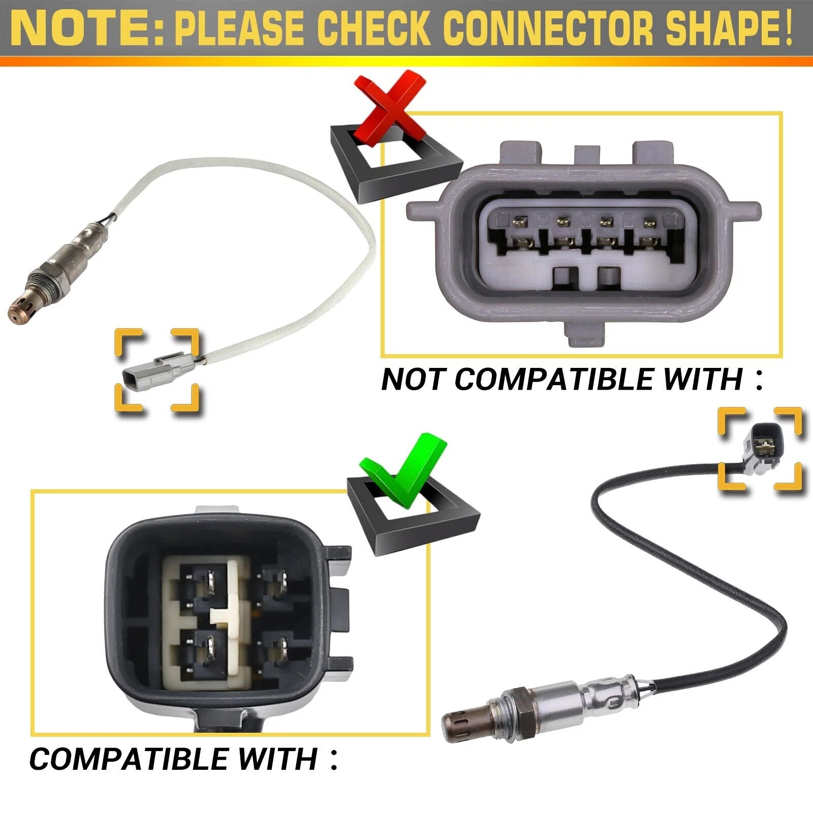 O2 Oxygen Sensor for Nissan Sentra (2013-2019)