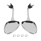Chrome Mirror LH CM262001 RH CM262002 for Piaggio Vespa Sprint 125 150 (2014–Present)