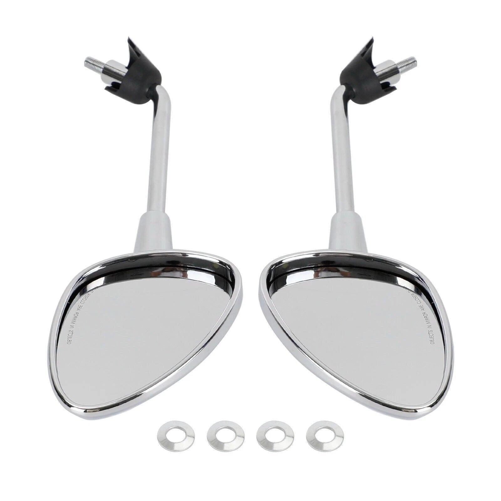 Chrome Mirror LH CM262001 RH CM262002 for Piaggio Vespa Sprint 125 150 (2014–Present)