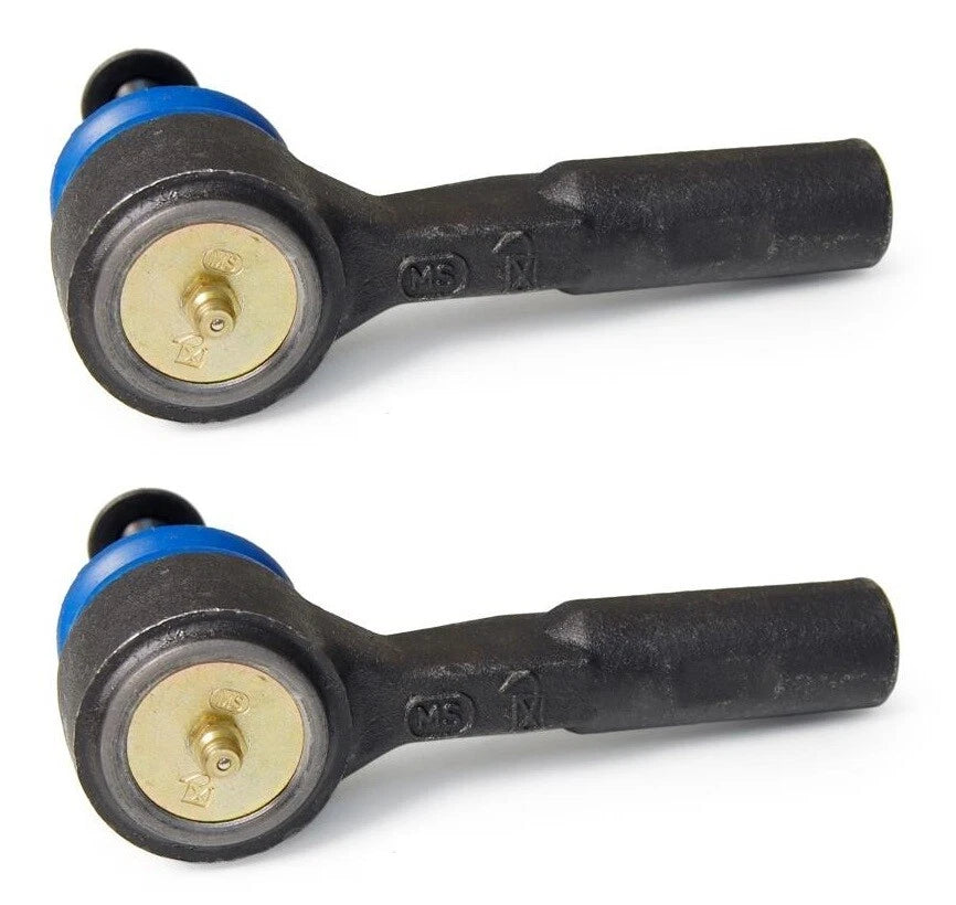 Set of 2 Front Outer Tie Rod Ends for Chevrolet Impala (w/o Variable Assist)