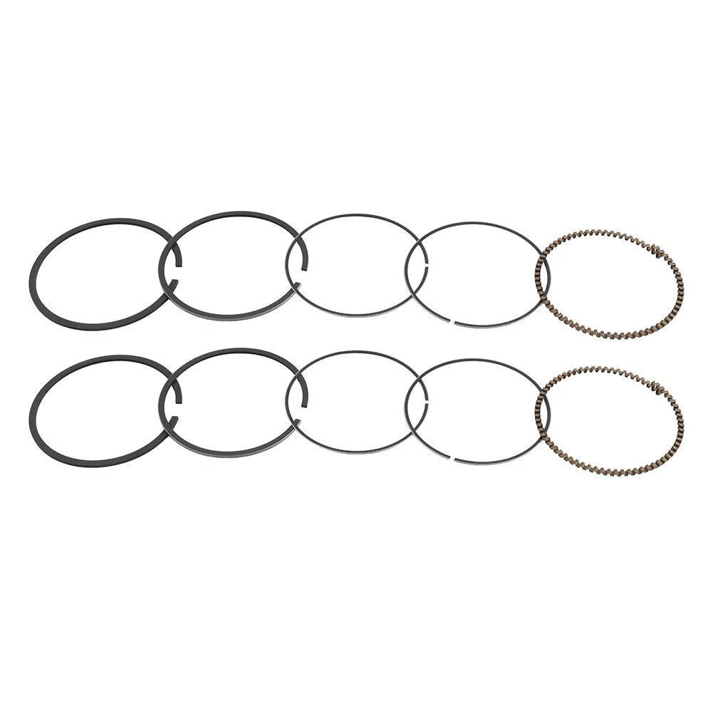 2X Piston Ring Kit for Yamaha XV400 (1991–1994), XVS400 (1996–2017), XS400 (1982–1984)