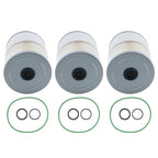 3 Pcs Fuel Filter for Detroit Diesel DD13 DD15 DD16 (2010–2016)