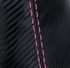 Manual Shift Boot for Chevrolet Camaro (1982–1992) Carbon Fiber Pink Stitch