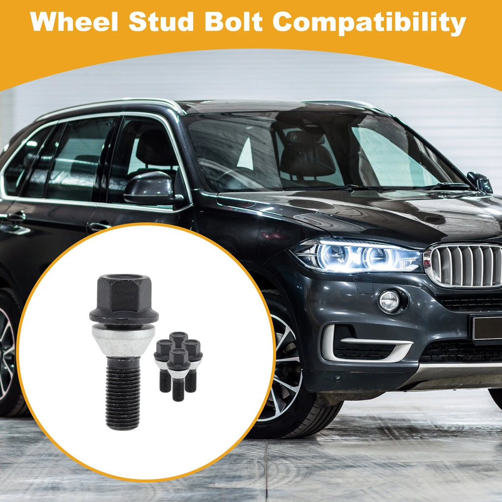 Set of 5 M14x1.5 Wheel Lug Studs for BMW X5 E53 (2002–2006)