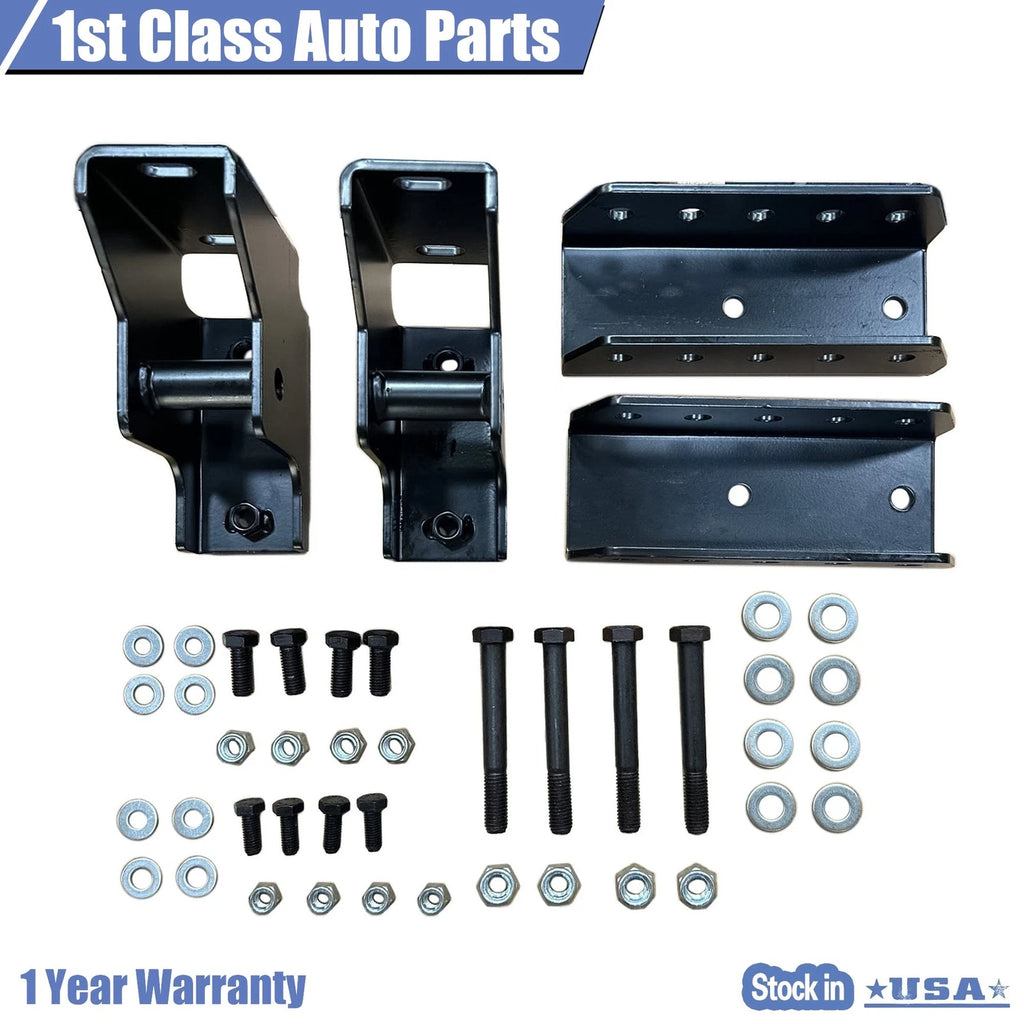 Adjustable Rear Shackle Relocation Lift Kit for Jeep Cherokee (2000-2001)