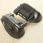 Matte Black Lower Vented Leg Fairing Glove Box for Harley Touring (1983–2013)
