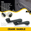 2X Window Crank Lever Handle for Toyota Tacoma, T100, Pickup, Corolla (1995–2004)