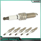 6X Iridium Spark Plugs for Honda Odyssey Ridgeline Pilot Acura RLX TLX MDX (2014–2021)