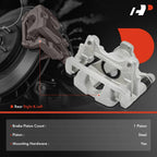 2X Rear Side Brake Caliper with Metal Piston for Honda CR-V (2017–2022)