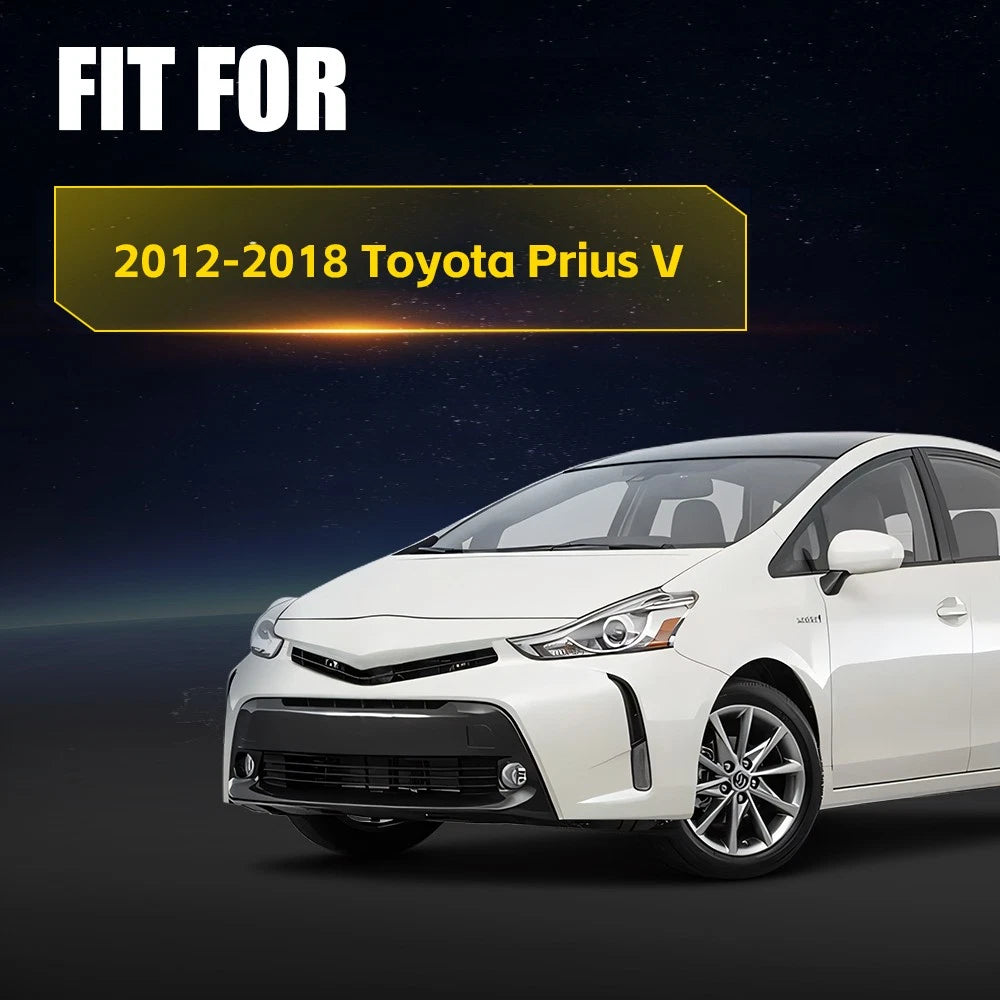 Set of 2 Front Bumper Support Brackets for Toyota Prius V (2012–2018) TO1042118 TO1043118