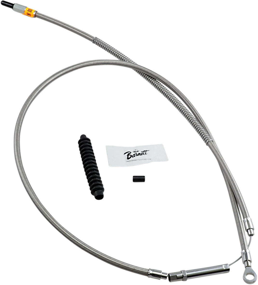 Barnett Stainless Steel Clutch Cable for Harley-Davidson (+6")