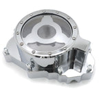 Chrome CNC Clear Left Engine Stator Cover for Honda CBR600/F4/F4i (1986–Present)