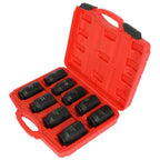 Set of 9 Deep Impact Sockets for 1/2" Drive (29-38mm)