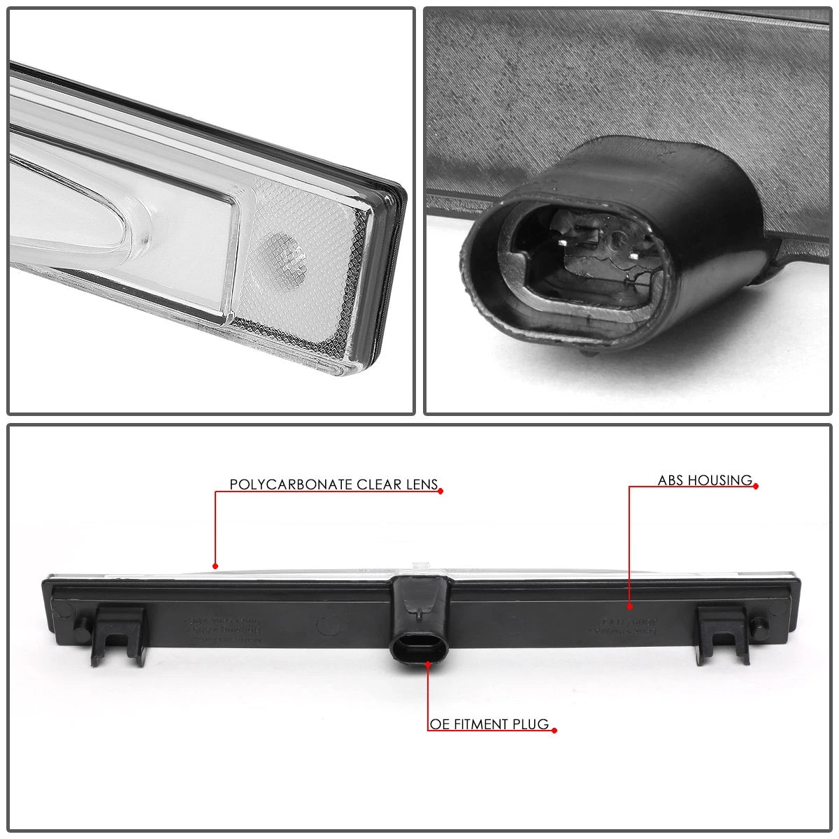 3D LED Bar Third Brake Light for Chevy Corvette (2005–2013)