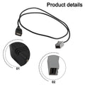 12Pin USB Music Cable Adapter for Toyota Lexus
