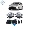 2X LED Fog Lights for Toyota Sienna (2021–2023)
