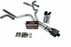 3" Dual Exhaust Kit for Dodge Ram 1500 (2019–2025) - Flowmaster Super 10, Slash Tip