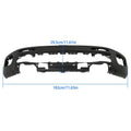 Front Bumper for Ford Ranger (2019–2023) Paintable Steel Without Sensor Holes