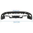 Front Bumper for Ford Ranger (2019–2023) Paintable Steel Without Sensor Holes