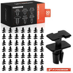 50x Nylon Cowl Top Panel Rivet Clips for BMW E32 E38 E83 F25