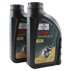 2X Fuchs TITAN SINTOFLUID FE SAE 75W Manual Transmission Fluid for