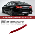 Rear Left Bumper Reflector No. 63147391647 for BMW 6 Series (2018–2023)