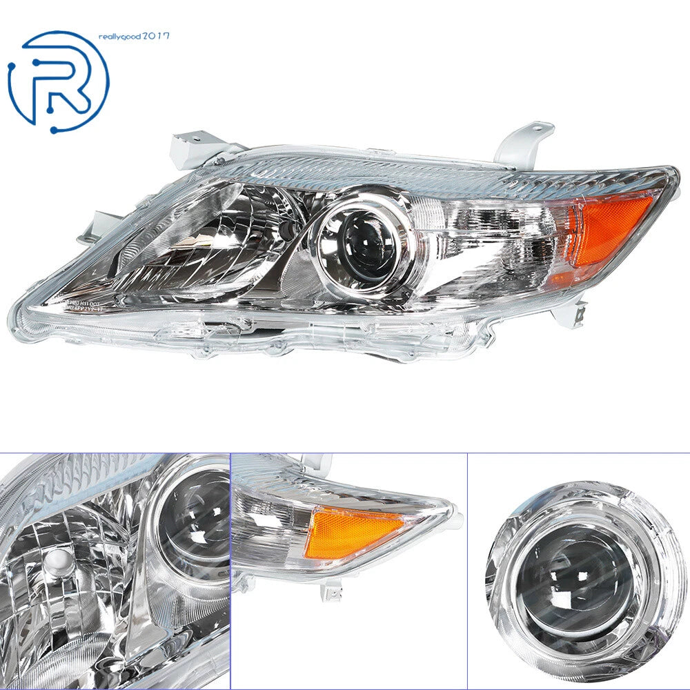 Halogen Headlight for Toyota Camry LE XLE (2010-2011) Left Side