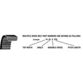Multiple Speed Belt for Universal Products Models 2926V616 (1 13/16" X 63.3")