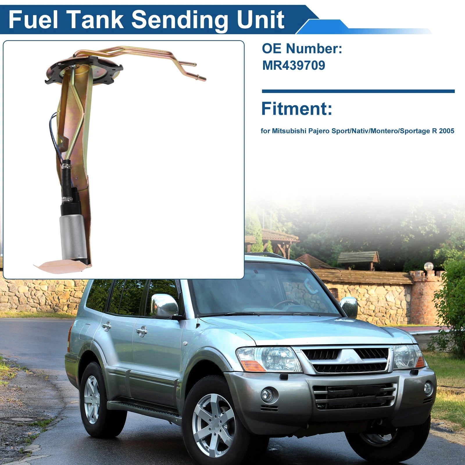 Fuel Level Sending Unit Module for Mitsubishi Pajero Sport (2005) No.MR439709