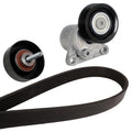 Drive Belt Idler Pulley Tensioner Kit for Mazda 3, 3Sport, 5, CX-7 (2007–2017)