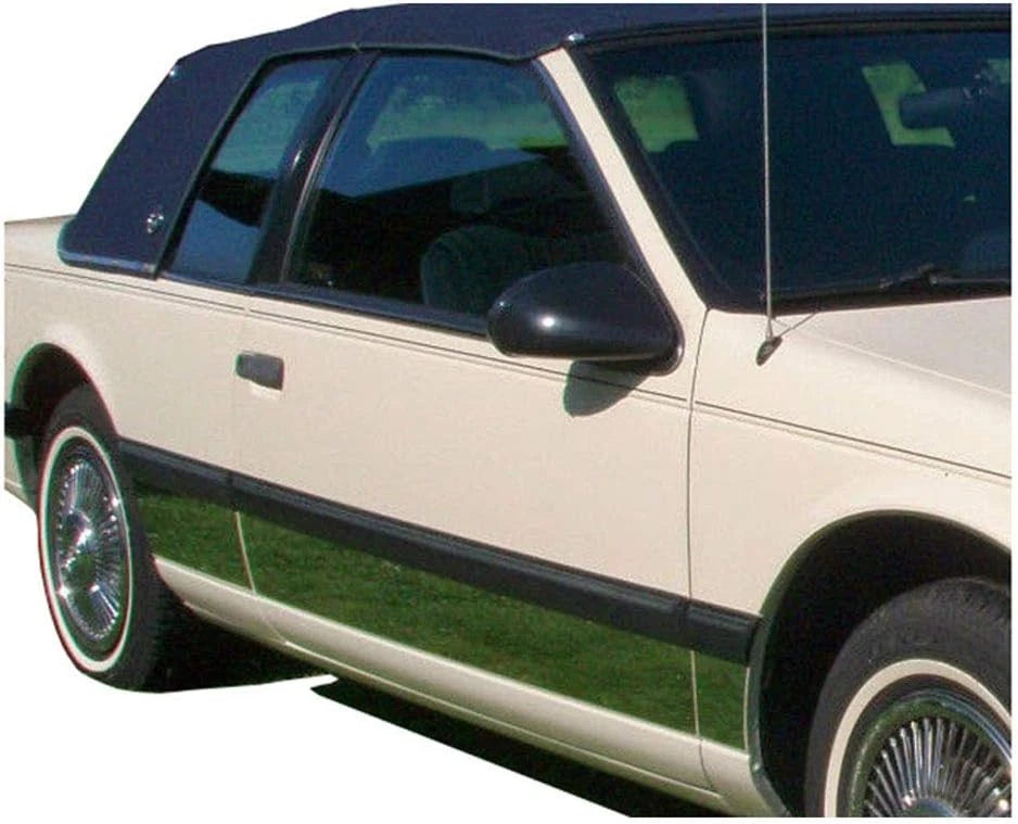6pc. Luxury FX Stainless 3 1/2" L. Rocker Trim for 1989-1995 Ford Thunderbird 2D