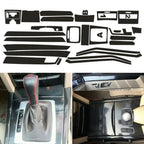 Carbon Fiber 5D Interior Trim for Mercedes BENZ Class E W212 (2009–2016)