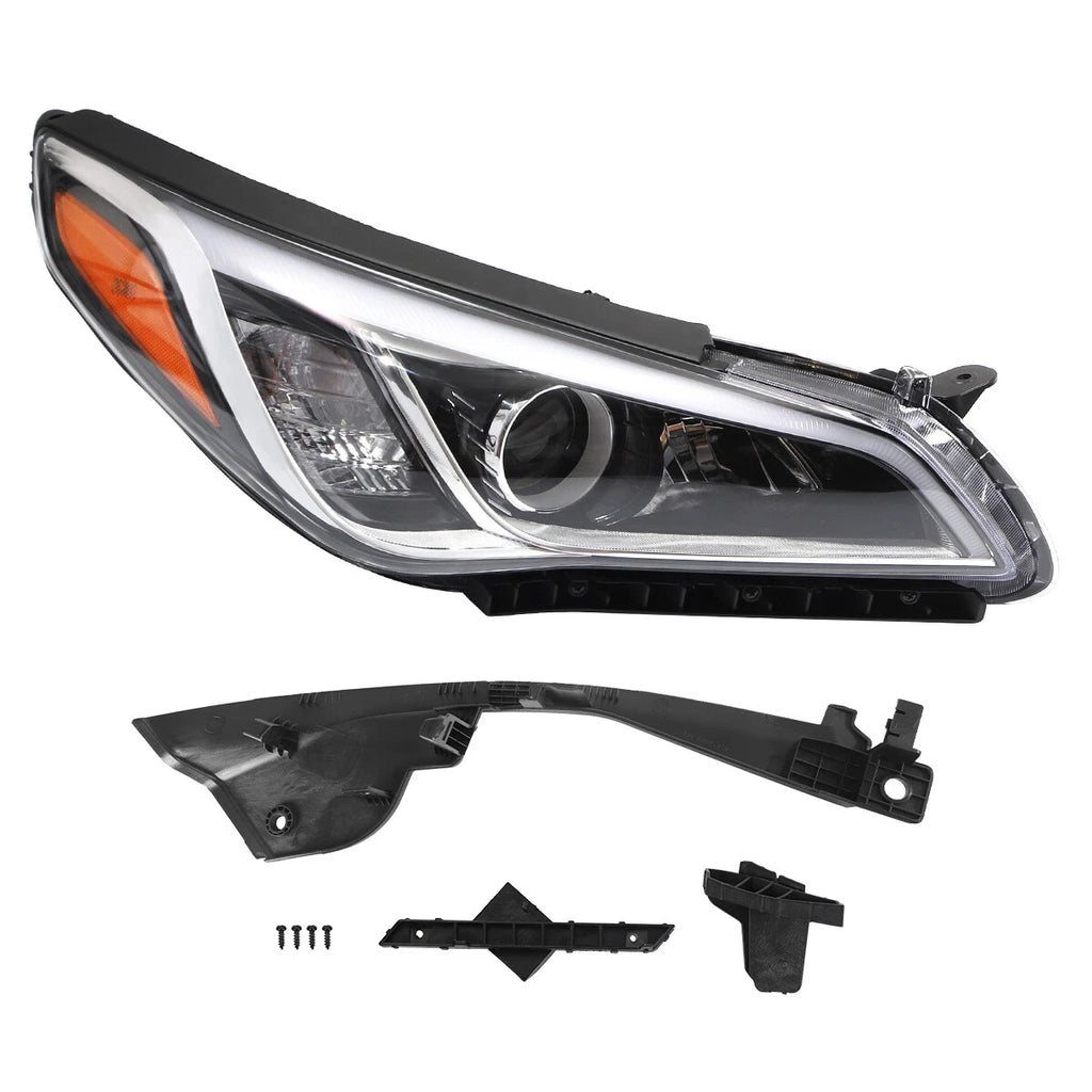 Right Headlight for Hyundai Sonata (2015–2017)