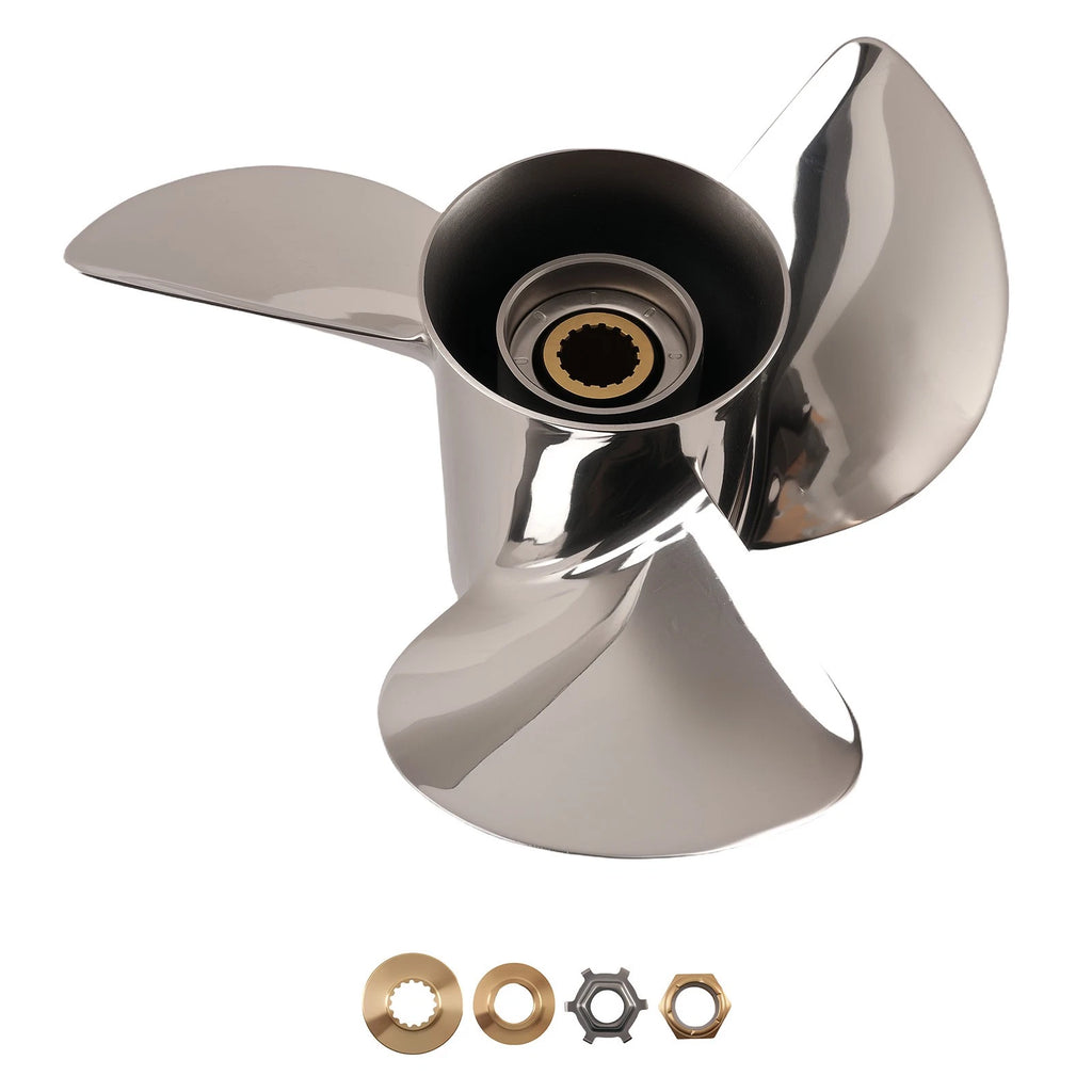 Propeller for Mercury Outboard 90–125HP (13x19) 15-Spline SS (2000–2010)