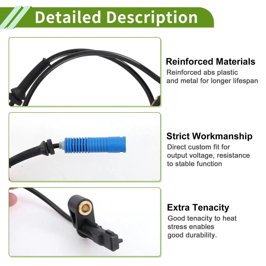ABS Wheel Speed Sensor for BMW Z3 (1996–2002) No. 34526752690/AB0155/025623432410